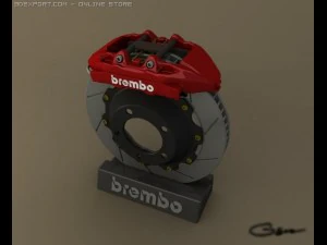 brembo brakes 3D Model
