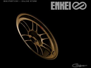 enkei rpf1 3D Model