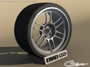enkei rpf1 3D Model