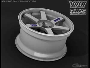 4 rim collection 3Dモデル