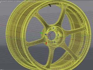 4 rim collection 3Dモデル
