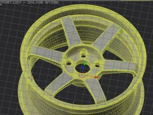 4 rim collection 3Dモデル