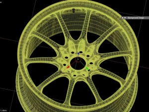 Collection 4 jantes Modèle 3D