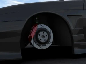 front suspension 3D Model