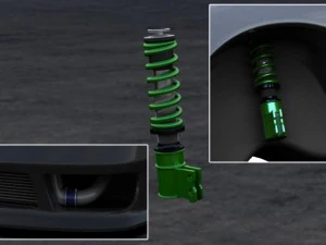 front suspension 3D Model