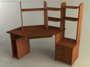 pc table 3D 模型