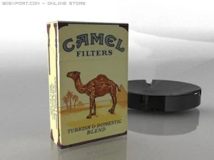 camel cigarettes 3D Model