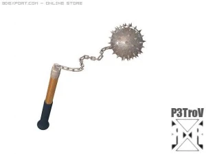 morning star   flail 3D Model