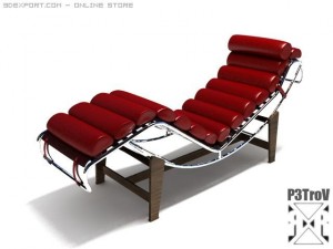 recliner Model 3D
