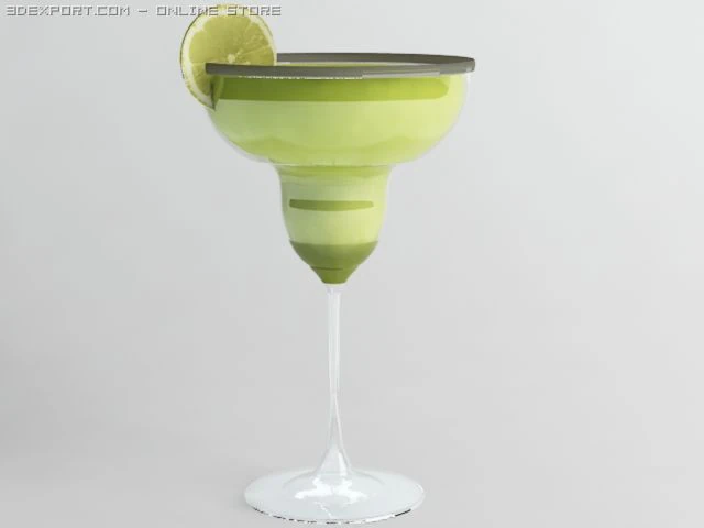 margarita Model 3D .c4d .max .obj .3ds .fbx .stl .blend 