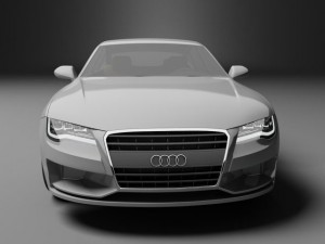 audi a7 sport back 3Dモデル