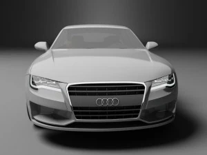 audi a7 sport back 3D Model