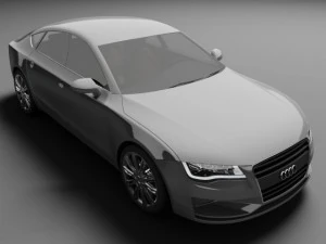 audi a7 sport back 3D Model