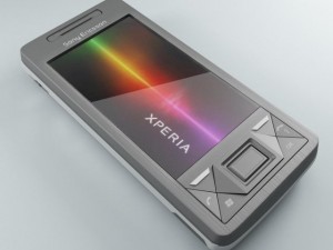 sony ericsson xperia x1 3D-Modell