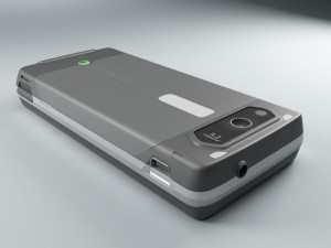 sony ericsson xperia x1 3D-Modell