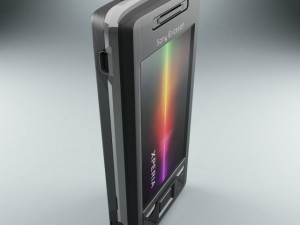 sony ericsson xperia x1 3D-Modell