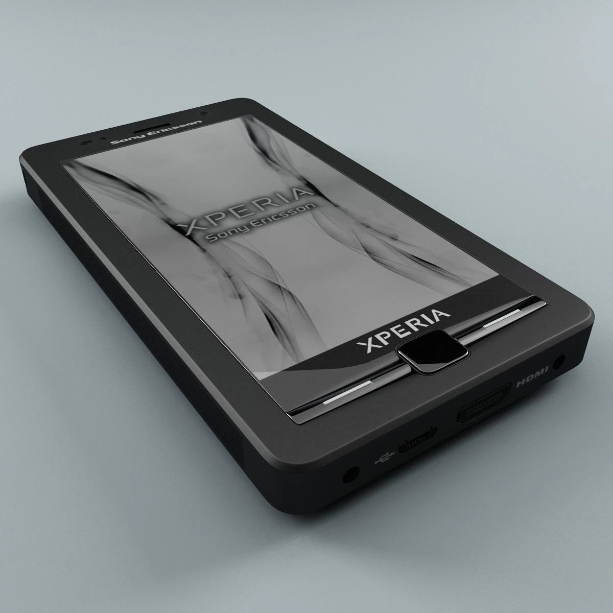 sony ericsson xperia xtx1 3D Model .c4d .max .obj .3ds .fbx .stl .blend