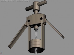 corkscrew 3D Model