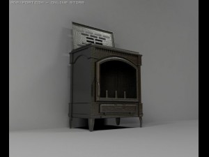 fireplace 3Dモデル