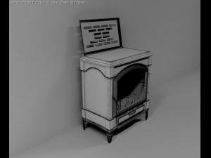 fireplace 3Dモデル