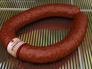 kiełbasa Model 3D