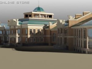 manor Modèle 3D