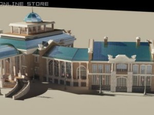 manor 3D Model