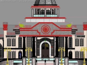 manor 3D Model
