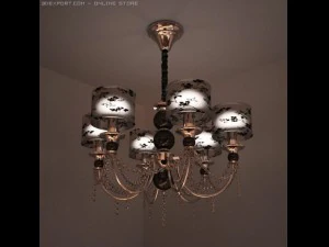 люстра jinhan lighting jh332206 3D Модель