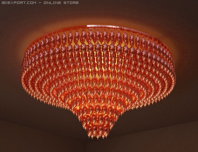 chandelier  jinhan lighting jh3395625 3Dモデル .c4d .max .obj .3ds .fbx .stl .blend 