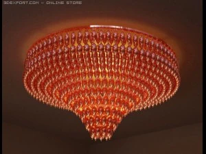 chandelier jinhan lighting jh3395625 3D Model