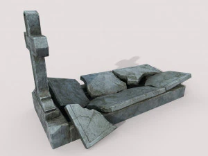 grave 3D Model