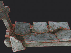 grave 3Dモデル