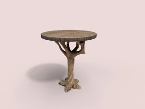 wooden table 3D Model