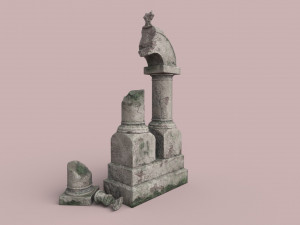 ruined arch 3D Model