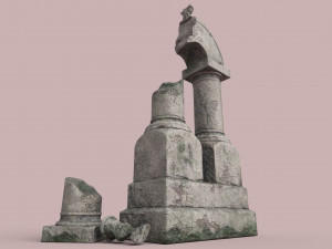ruined arch 3Dモデル