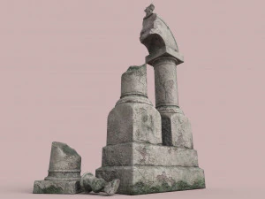 zniszczony łuk Model 3D