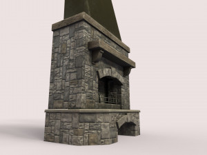 fireplace 3D-Modell