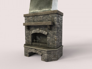 fireplace 3D 模型