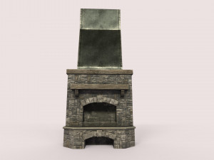 fireplace 3D 模型