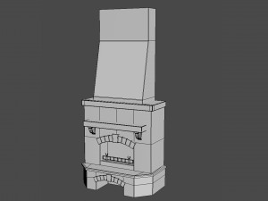 fireplace 3D 模型