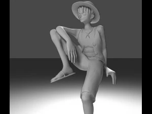 one piece monkey d luffy 3D Model