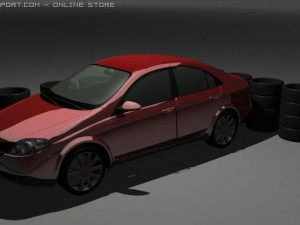 nissan primera new 3D Model