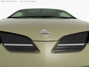nissan primera new 3D 模型
