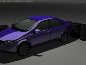 nissan primera new 3D Model