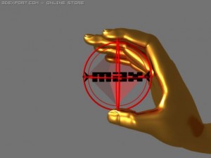 logo animated 3Dモデル