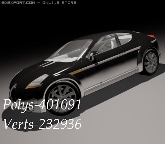 subaru b11s optimized Modelo 3D .c4d .max .obj .3ds .fbx .stl .blend 