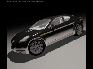subaru b11s optimized 3D Model