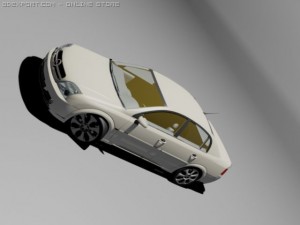 opel vectra 3D-Modell