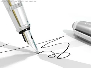stylographic pen 3D Model